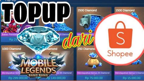 tempat top up diamond Shopee Dragon Diamond tak lupa Guild Shop proyek rumahan irit diamond image 1