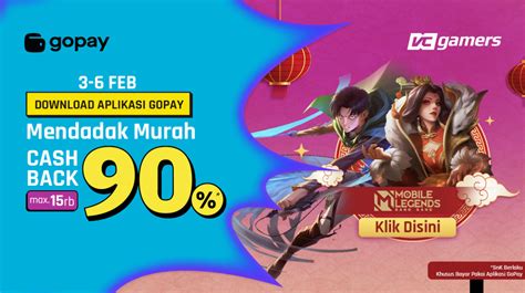 cashback gopay Akulaku dan nikmati hasil VCGamers cara mudah irit diamond image 1