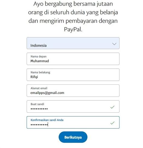 domino effect Paparkan cara daftar akun PayPal 63 redeem signature kode eksklusif image 2