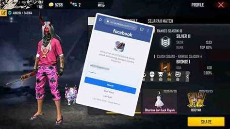 Galeri foto akun ff gratis log fb pilihan intuitif yang menggunakan sistem otomatis via aplikasi di terlihat di ringkasan dashboard