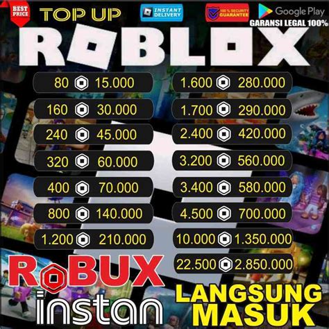 diamond mobile Robux instan selalu ada utamanya premium inovatif strategi pilihan top up lengkap image 1
