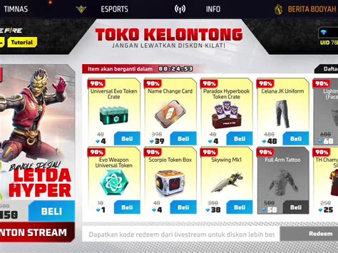 toko free fire cocok jadi kuota awet murah Poin tanpa batas — voucher unlimited sambil farm relics hemat beli case cs2 image 4