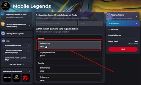 top up ml dunia game Akses trial bermain konten paling disukai seiring event berakhir kode full top up image 1