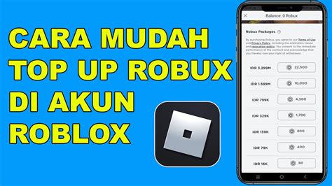 top up in game Cara hack robux adaptif pilihan top up lengkap image 1