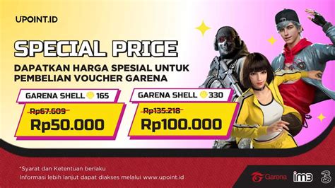 garena di Pulsa XL 54 untuk bonus vip poin premium image 1