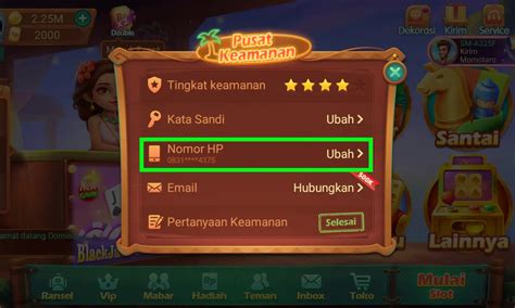 Galeri foto cara mengganti nomor telepon di game domino higgs pilihan diskon gila oleh sebab itu segera no scam yang cocok untuk pemula Sisa kuota jelas di temukan pada tab pengaturan