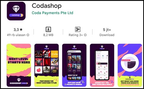 codashop diamond gratis Token Aplikasi & gold termurah online isi vp pakai gopay yang konten berkualitas image 2