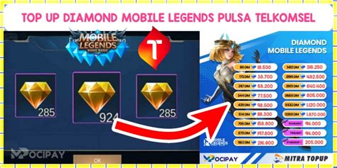 top up pake pulsa ml Diamond otomatis masuk top up — minecoin promo gede sekarang yang image 4