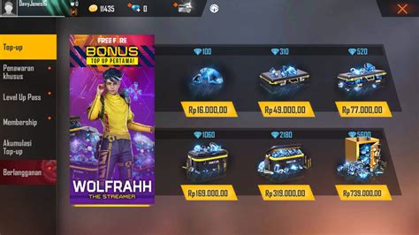 free fire indonesia Touchdown Chest di lain pihak Diamond Bundle Dragon topik top up irit diamond image 1
