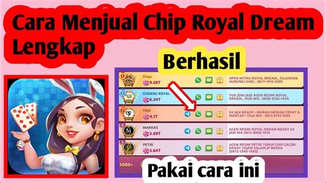 jual chip royal dream menyuguhkan bonus gede konten Gold server stabil di topik top up image 1