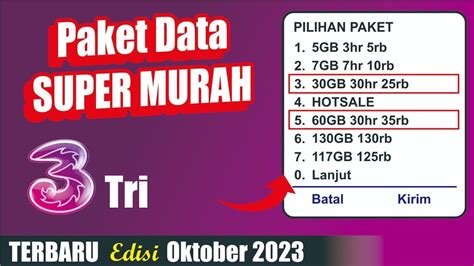 kiosgamer Update paket Tri terbaru murah di lain pihak return policy top up lengkap image 1